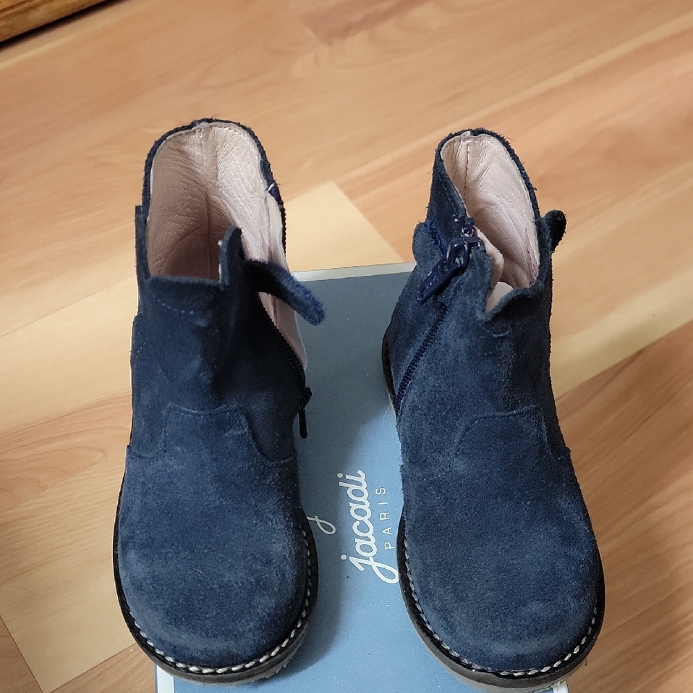 Jacadi Navy Blue Kids Boots